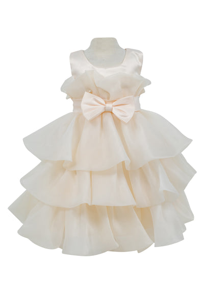 Baby Tiered Ruffle Special Occasion Dress