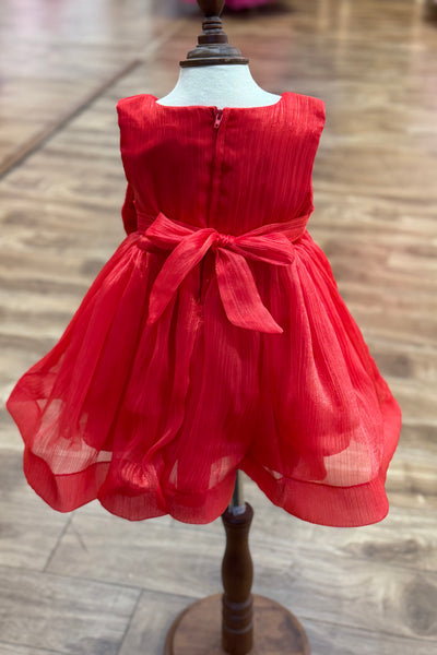 Baby Bow Party Dress for Birthday & Special Occasion