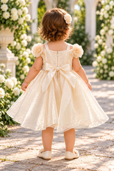 Baby Girls Rose Special Occasion Dress | Blush Collection