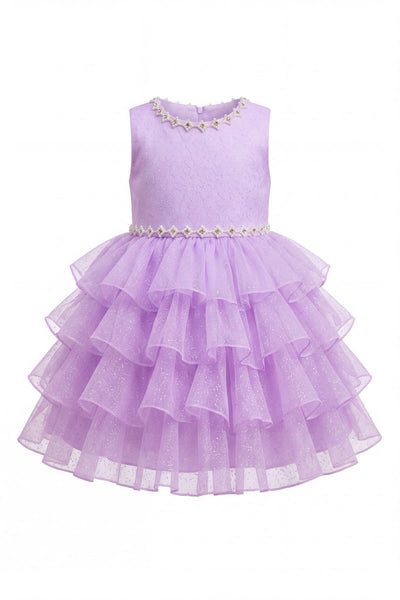 Baby Girls Ruffle Pageant Dress | Blush Collection