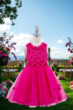 Knee Length Girls Dress | Flower Girl & Pageant Gown
