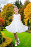 Knee Length Girls Dress | Flower Girl & Pageant Gown