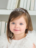 Silver Rhinestone Tiara Headband for Girls
