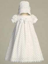 Celestine Grace Christening Gown – Timeless Lace Baby Baptism Dress