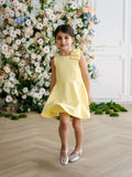 Teter Warm Couture Yellow Girls Party Dress – Solenne