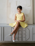 Teter Warm Couture Yellow Girls Party Dress – Solenne