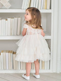 Rebekah Tulle Flower Girl Dress – Baby to Toddler Sizes