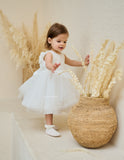 Teter Warm Couture 3D Lace Tulle Special Occasion Baptism Christening Dress