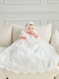 Leilani Lace Christening Gown – Baby Girl Baptism Dress