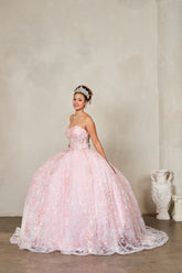 Ophelia Enchanted Gown – Butterfly Quinceañera Dress