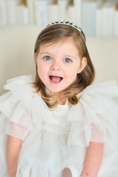 Teter Warm Couture Baptism Lace and Tulle Dress