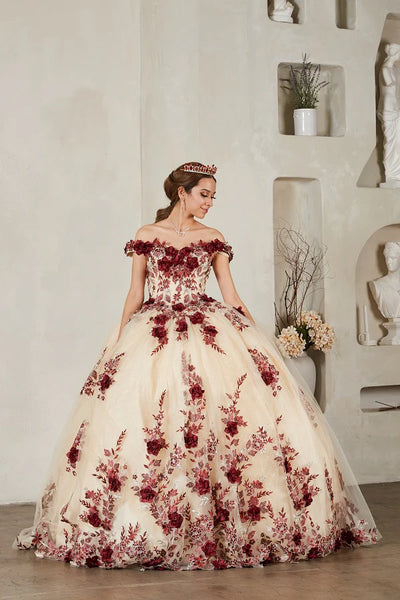Arabella Noire Gown | Princess Collection Quinceañera Dress