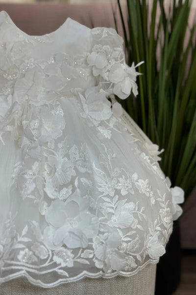Teter Warm Elysia Fleur Baby Christening Dress