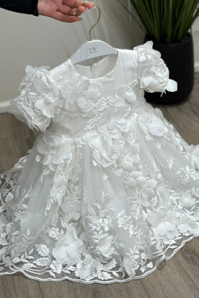 Teter Warm Elysia Fleur Baby Christening Dress