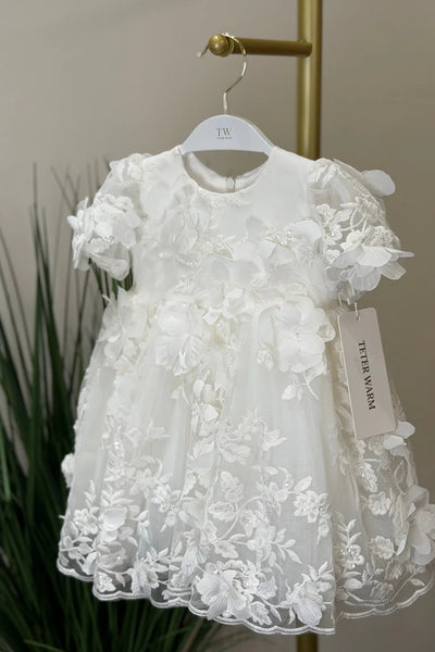Teter Warm Elysia Fleur Baby Christening Dress