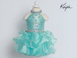 Sugar Kayne By Johnathan Kayne Little Girls Beaded Cupcake Pageant Dress