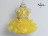 Sugar Kayne By Johnathan Kayne Little Girls Beaded Cupcake Pageant Dress