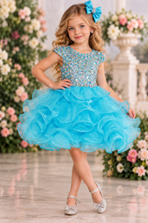 C201 - Sugar Kayne Princess Cupcake Pageant Dress