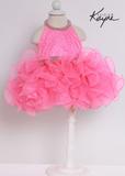 Sugar Kayne Organza Cupcake Pageant Birthday Party Ruffled Dress