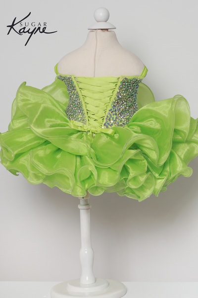 Sugar Kayne Rhinestone Cupcake Pageant Dress