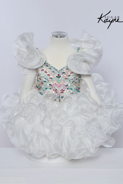Sugar Kayne Zahra Cupcake Dress – Baby Pageant Gown