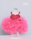 Sugar Kayne Baby Pageant Cupcake Dress – Ruffle Ball Gown