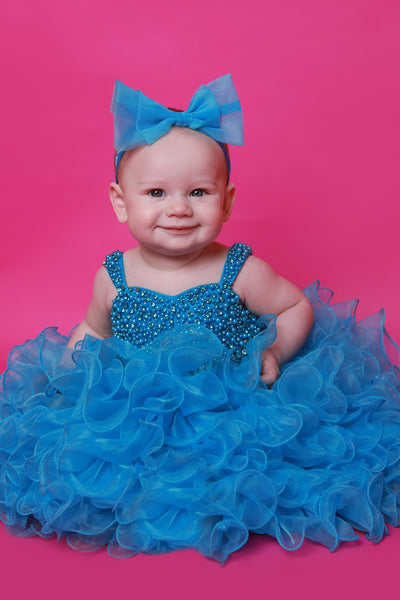 Sugar Kayne Baby Pageant Cupcake Dress – Ruffle Ball Gown