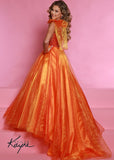Sugar Kayne By Johnathan Kayne Elegant One Shoulder Girls Pageant Ballgown