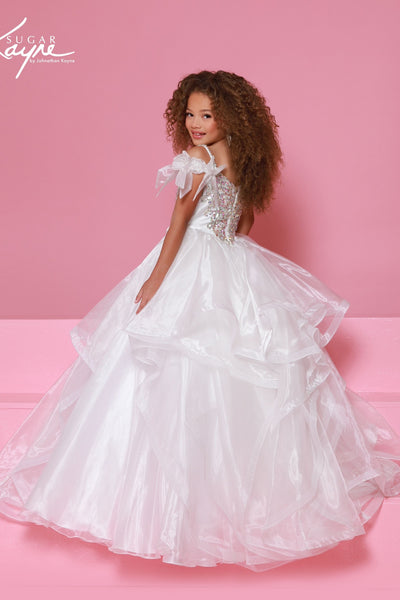Sugar Kayne Girls Pageant Dress | Sparkle Ball Gown Couture