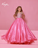 Sugar Kayne Girls Pageant Dress C400 – Bubblegum , Cherry & White
