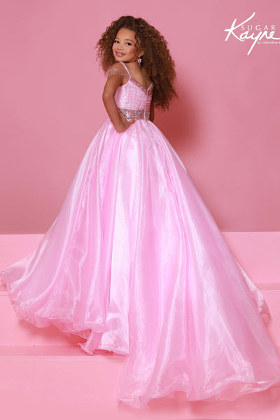 Sugar Kayne Girls Pageant Ballgown | Luxury Sparkle Dress
