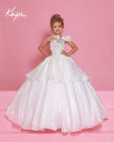 Luxury Girls Pageant Dress • Sugar Kayne Ball Gown