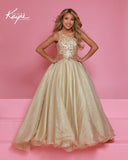 Sugar Kayne Girls Pageant Dress | Sparkle Ball Gown Couture