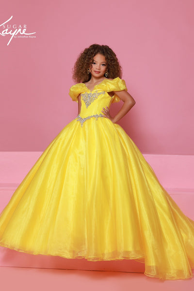 Girls Pageant Ballgown | Sugar Kayne Couture Show Dress