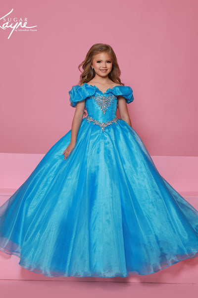 Girls Pageant Ballgown | Sugar Kayne Couture Show Dress