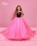 Sugar Kayne Girls Pageant Dress – Beaded Bodice Ballgown