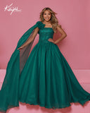 Sugar Kayne Girls Pageant Dress Crystal Ball Gown