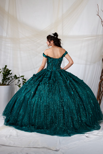Mireya Emerald Quinceañera Dress – Princess Collection