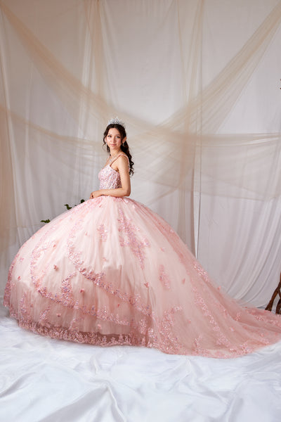 Samara Blush Pink Quinceañera Dress – Princess Collection