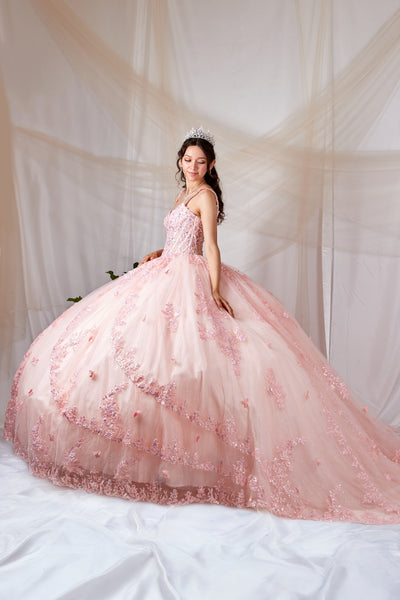 Samara Blush Pink Quinceañera Dress – Princess Collection