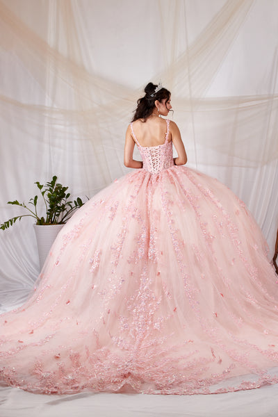 Samara Blush Pink Quinceañera Dress – Princess Collection