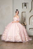 Florencia Blossom Gown – Blush Pink Quinceañera Dress