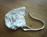 Fleur Hand Beaded Christening Gown with Bonnet & Shoes