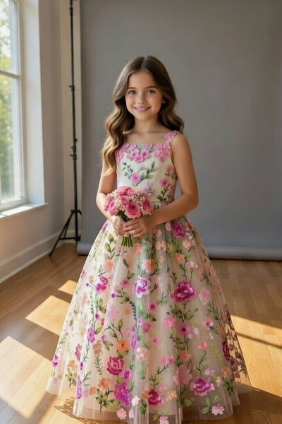 Rosalie Jardin Amalee Couture Floral Garden Gown