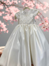 Seraphina Satin Dress | Amalee Couture Communion & Flower Girl Gown