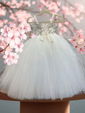 Juliette Tulle Gown | Amalee Couture Communion & Flower Girl Dress