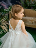 Zariah Tulle Tiered Dress – Communion & Pageant Dress