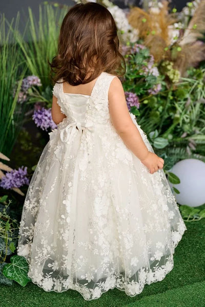 Teter Warm Couture First Communion Lace Flower Girl Wedding Party Dress
