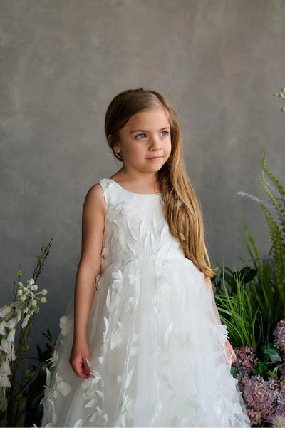 Teter Warm Couture Lacey Flower Girl Special Occasion Dress