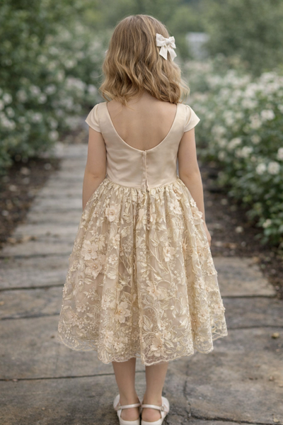 Aurélia Bloom Amalee Couture Floral Lace Dress